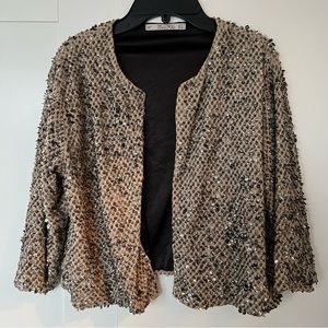 Zara sequined bolero Size S